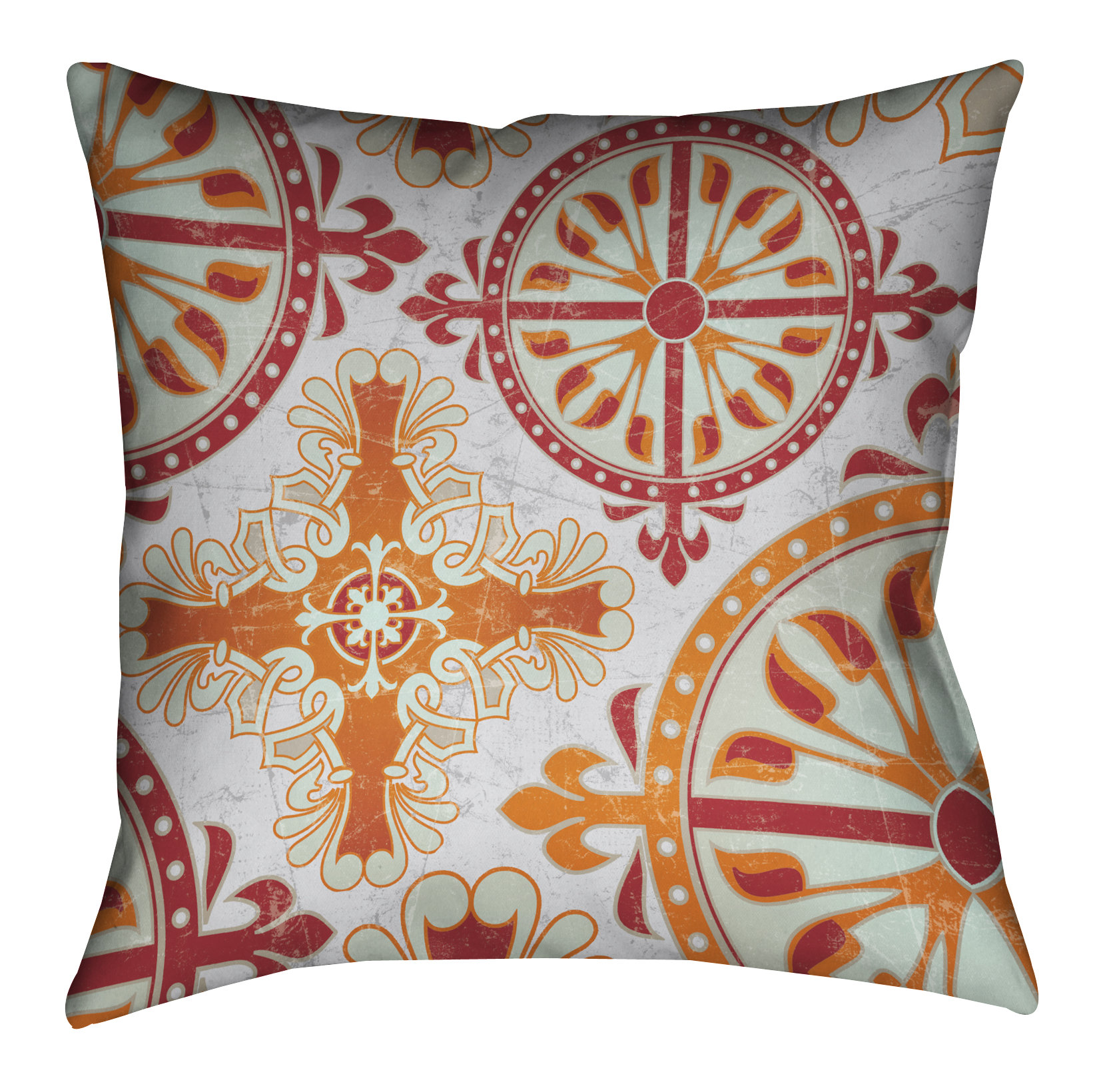 persimmon throw pillows