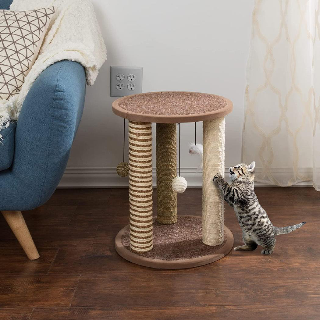 3 post cat scratcher