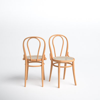 Jonathan Solid Wood Slat Back Side Chair by Joss and Main