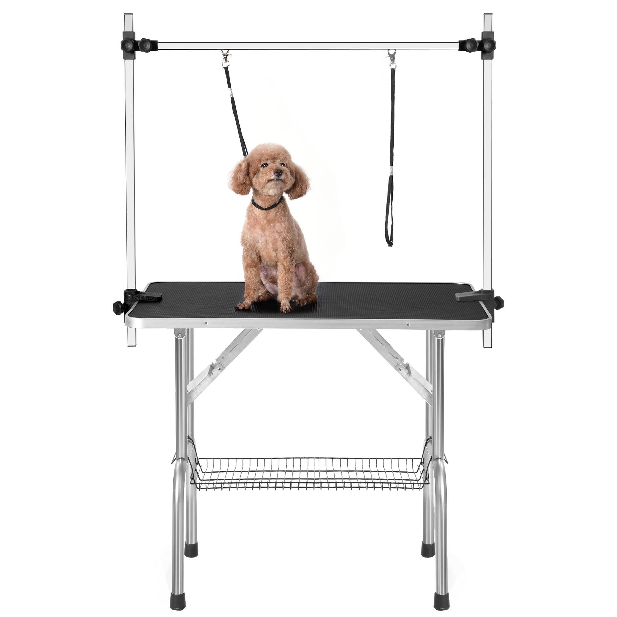 adjustable dog grooming table