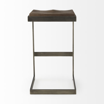 Knepp Solid Wood Bar & Counter Stool by Joss and Main