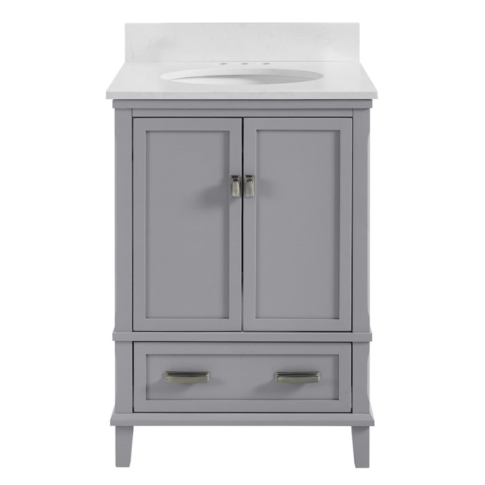 Joss and Main Ka 24" Single Bathroom Vanity Set