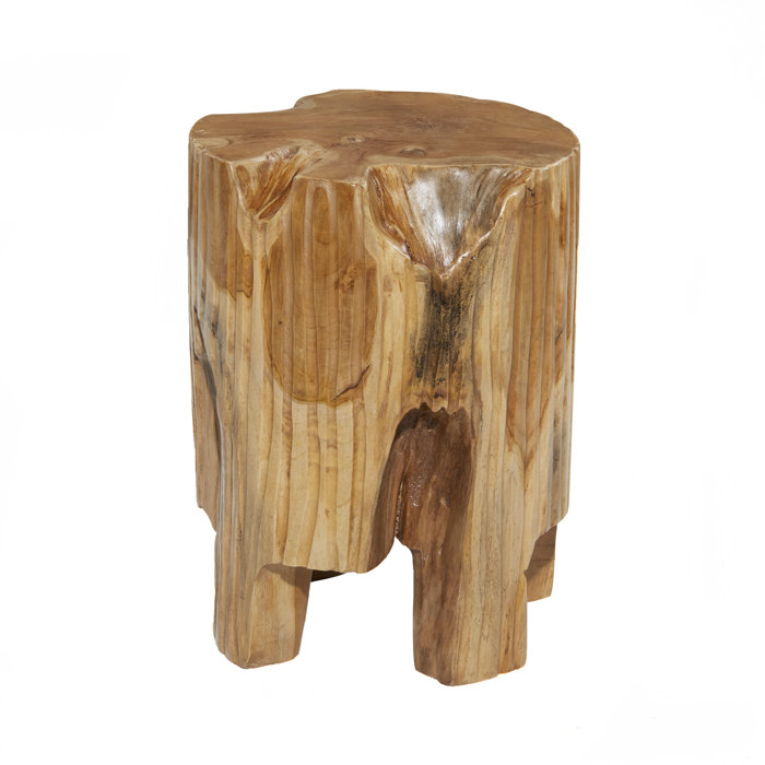 Joss and Main Southington Solid Wood Decorative Stool