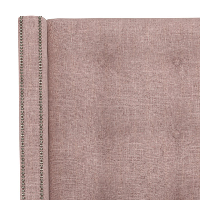Joss and Main Harrell Tufted Upholstered Low Profile Platform Bed