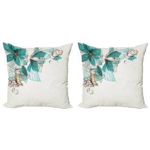 turquoise bed pillows