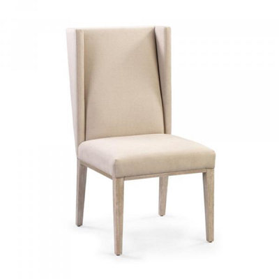 Vipin Upholstered Wingback Side Chair by Wade Logan