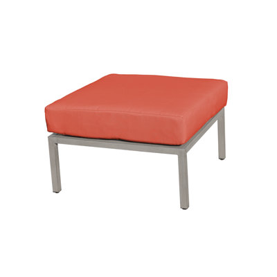 Wrenshall Outdoor Ottoman with Cushion by Joss and Main