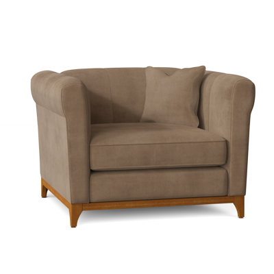 Steffens 43" Wide Armchair by Wade Logan