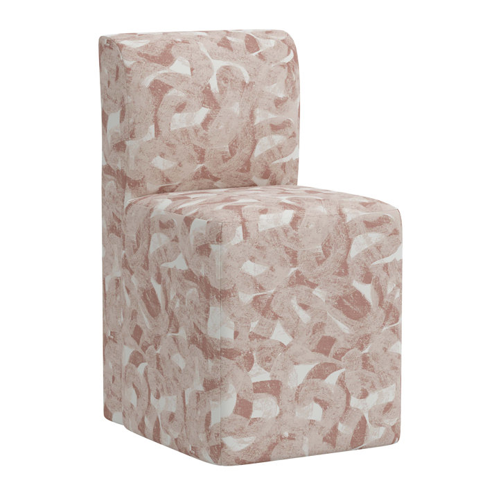 Joss and Main Milan Cotton Upholstered Parson Chair