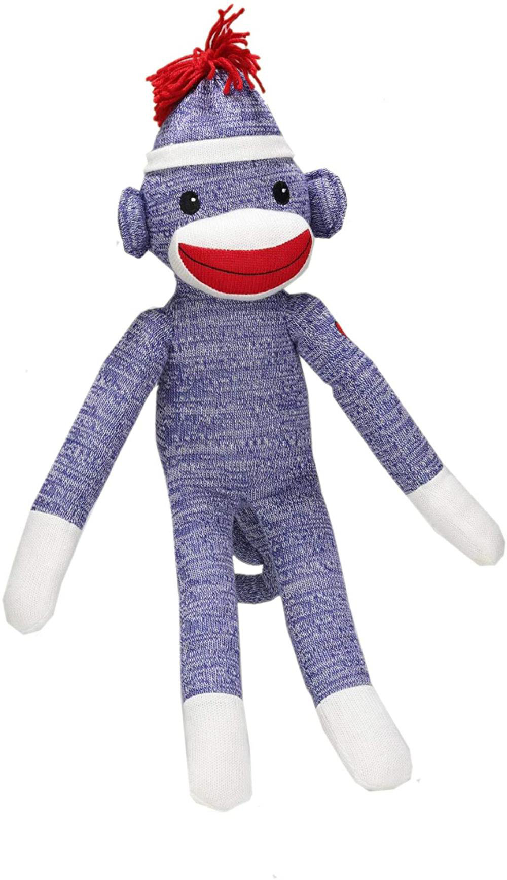 sock monkey dog bed