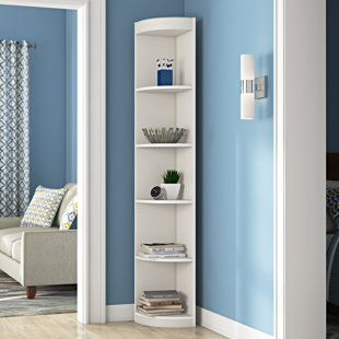 corner shelves nursery