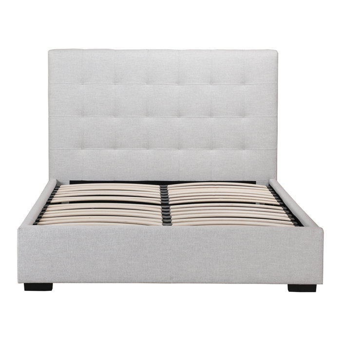 Joss and Main Nivens Tufted Upholstered Low Profile Storage Platform Bed