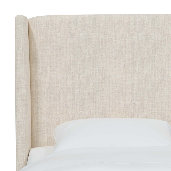 Joss and Main Upholstered Wingback Headboard