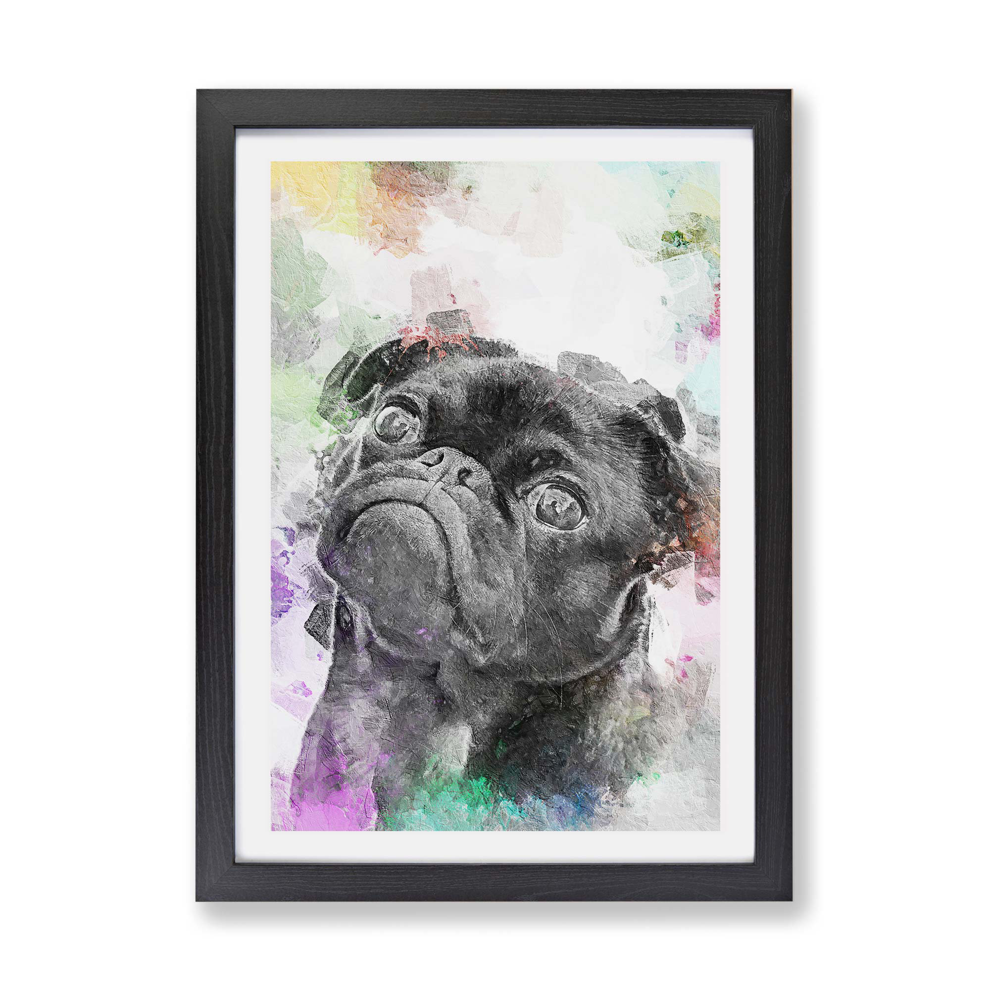 pug photo frame