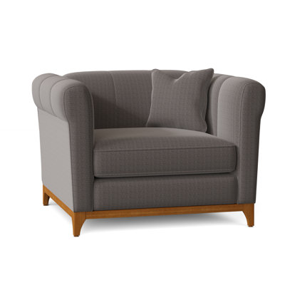 Steffens 43" Wide Armchair by Wade Logan