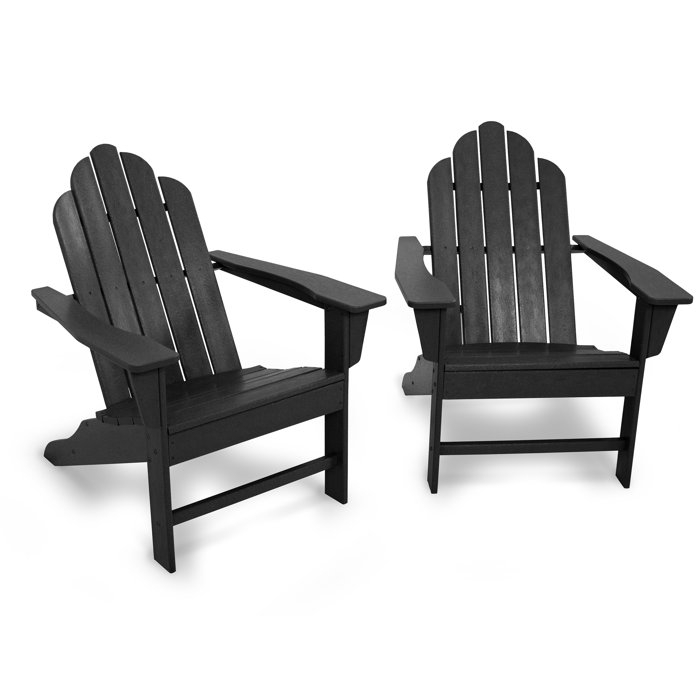 POLYWOOD Long Island Plastic/Resin Adirondack Chair