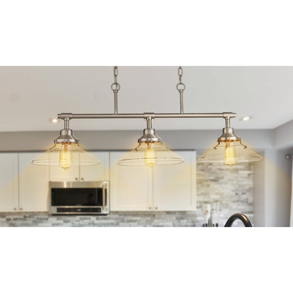 Mcbride 3 - Light Kitchen Island Cone Pendant
