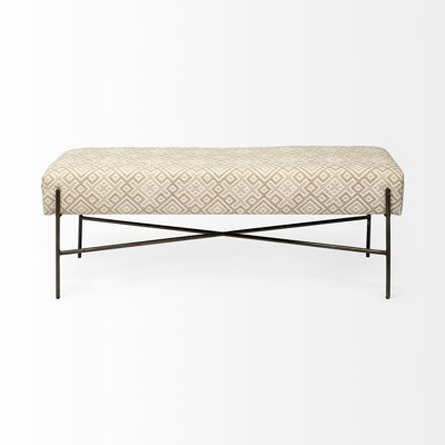 Davis Upholstered Bench by Joss and Main