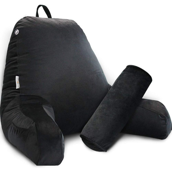 backrest pillow with pockets