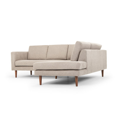 Linch 89" Wide Sofa & Chaise by Wade Logan