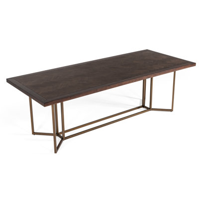 Wilfong 94.5" Dining Table by Wade Logan