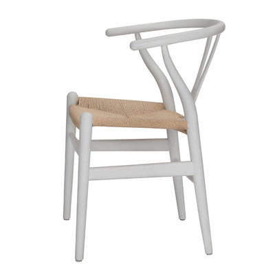 Gunnur Solid Wood Stacking Side Chair by Corrigan Studio