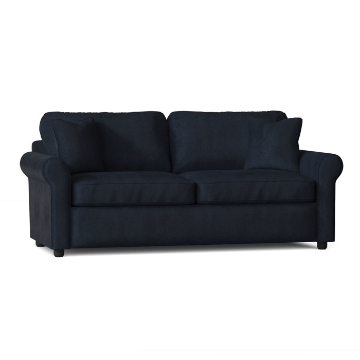 Lark Manor Antoinette 82" Rolled Arm Sofa Bed Slipcovered