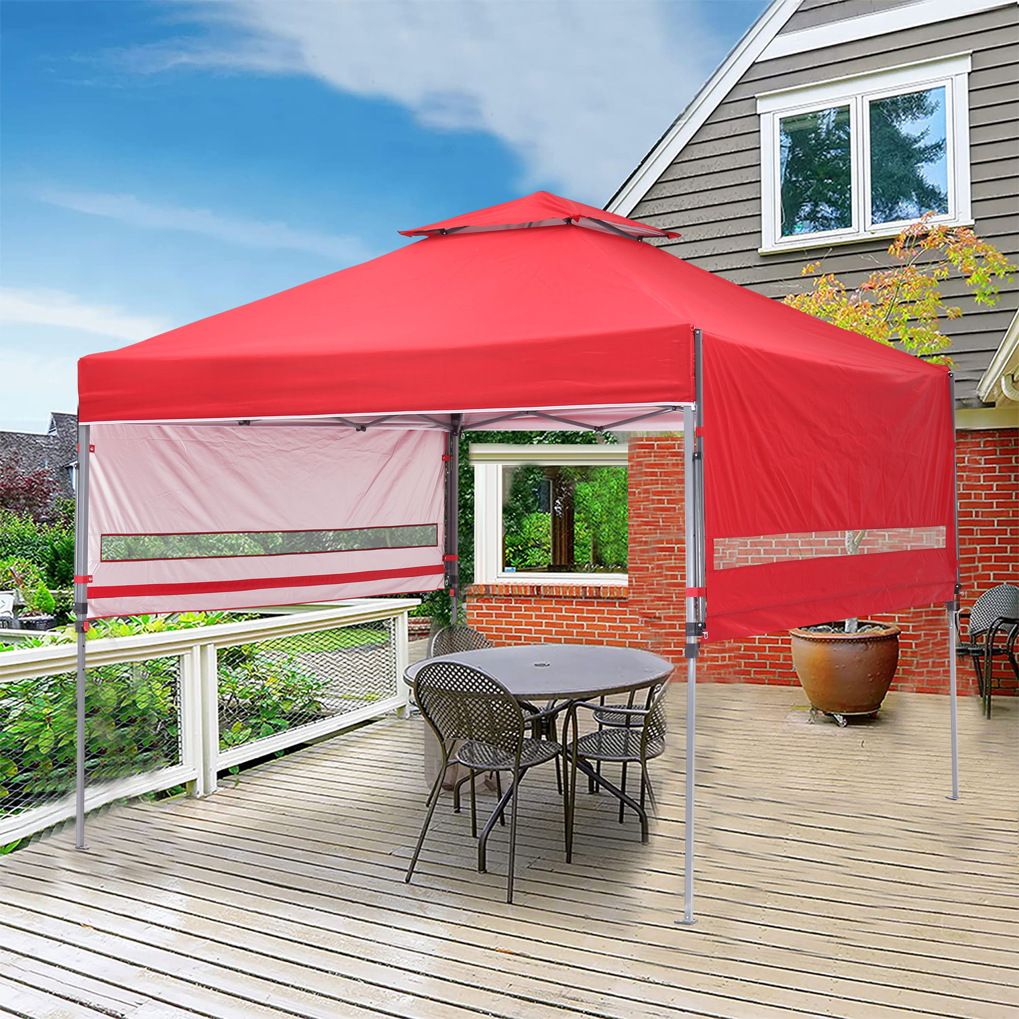 pop up deck canopy