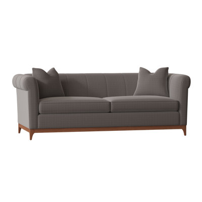 Steffens 89" Rolled Arm Sofa by Wade Logan