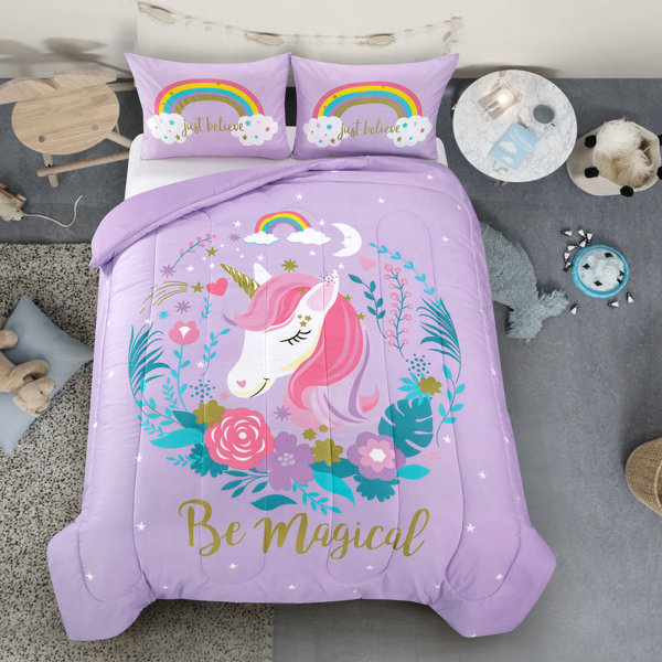 unicorn quilt twin