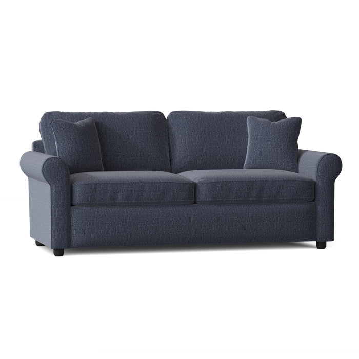 Lark Manor Antoinette 82" Rolled Arm Sofa Bed Slipcovered