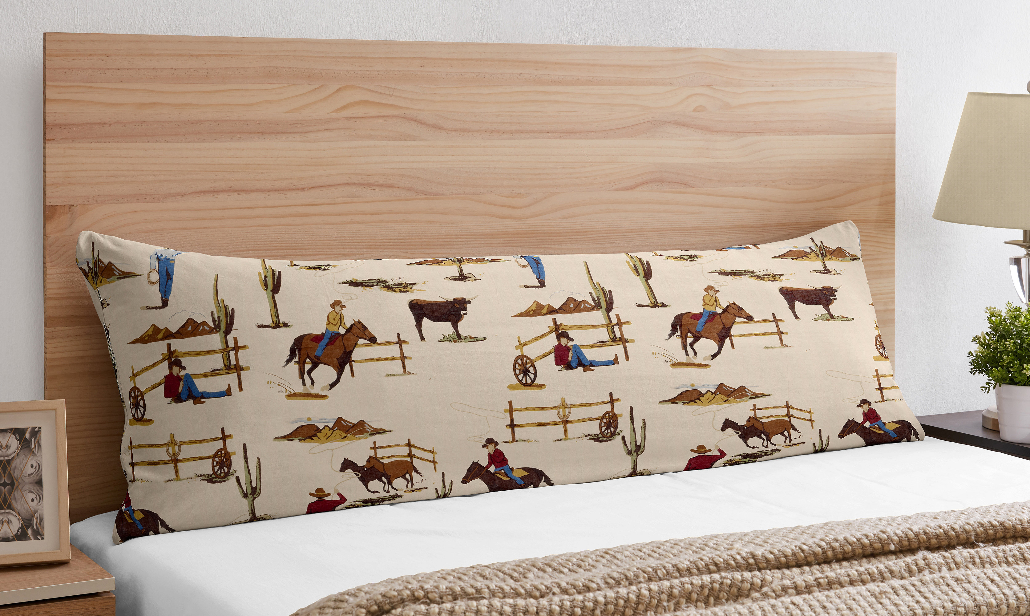 western pillow cases