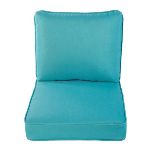 turquoise lounge chair cushions