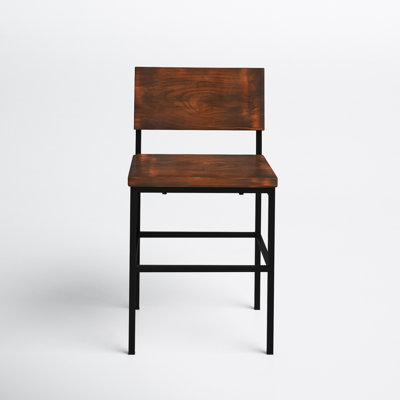 Clea Solid Wood Bar & Counter Stool by Joss and Main