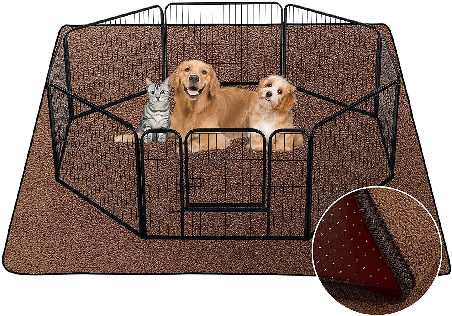 Waterproof for Training Non-Slip Dog Pads 65 x 48 Housebreaking Washable Puppy Pads with Fast Absorbent for Playpen Kennel Whelping Crate Waterproof for Training Non-Slip Dog Pads 65 x 48 Housebreaking Washable Puppy Pads with Fast Absorbent for Playpen Kennel Whelping Crate