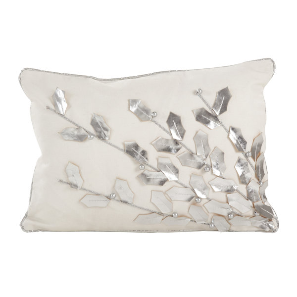 silver lumbar pillows