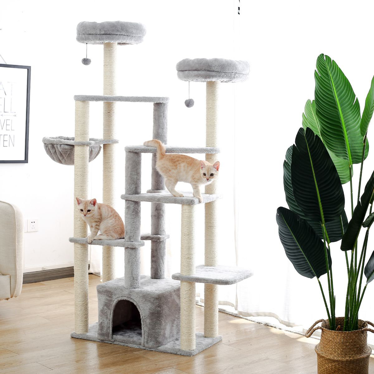 platform cat tree