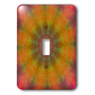 3D Rose lsp_192951_1 Bohemian Abstract-Single Toggle Switch 