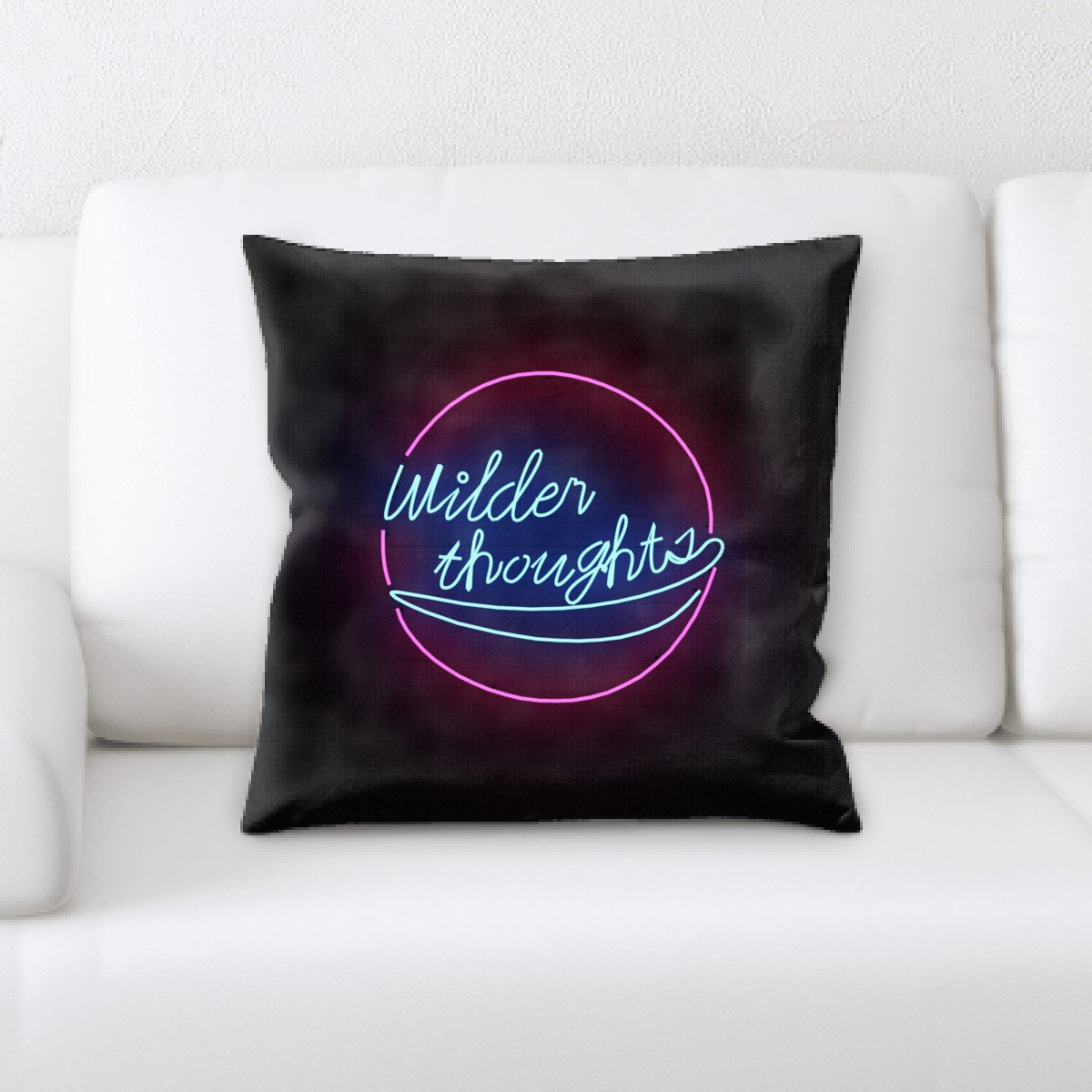 neon throw pillows