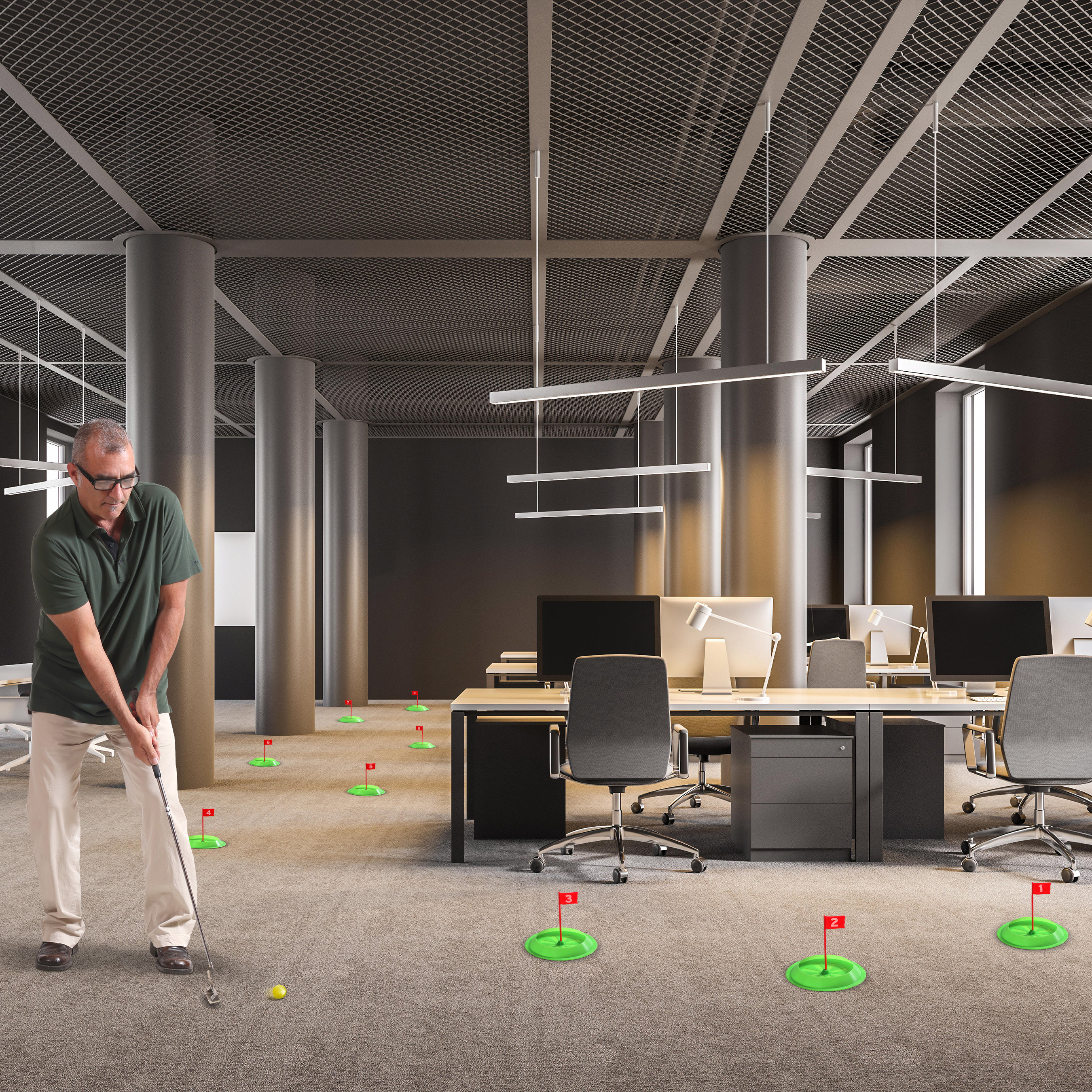 do people really play putt putt in the office