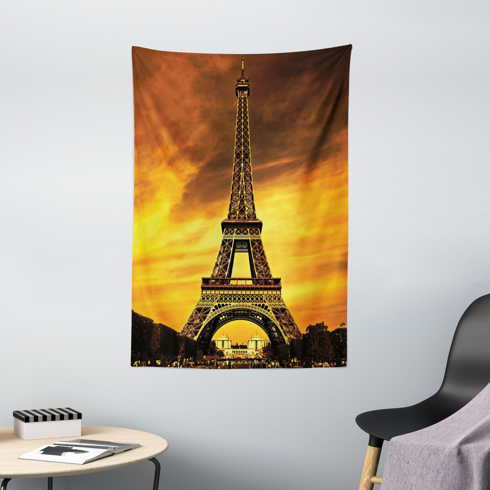 Tapestry Wall Hanging Blanket Polyester Dorm Decor Eiffel Tower Paris LOVE Roses Tapestry Wall Hanging Blanket Polyester Dorm Decor Eiffel Tower Paris LOVE Roses