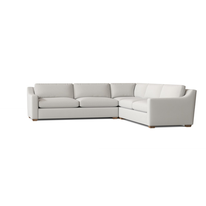 Joss and Main Melanie 133" Wide Symmetrical Corner Sectional