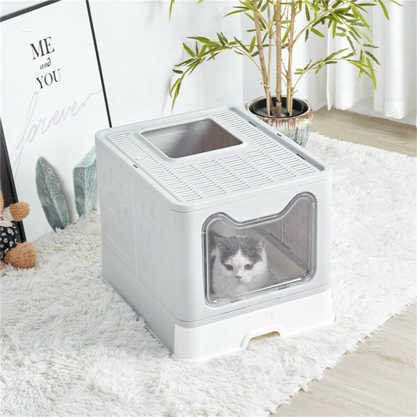 spill proof litter box