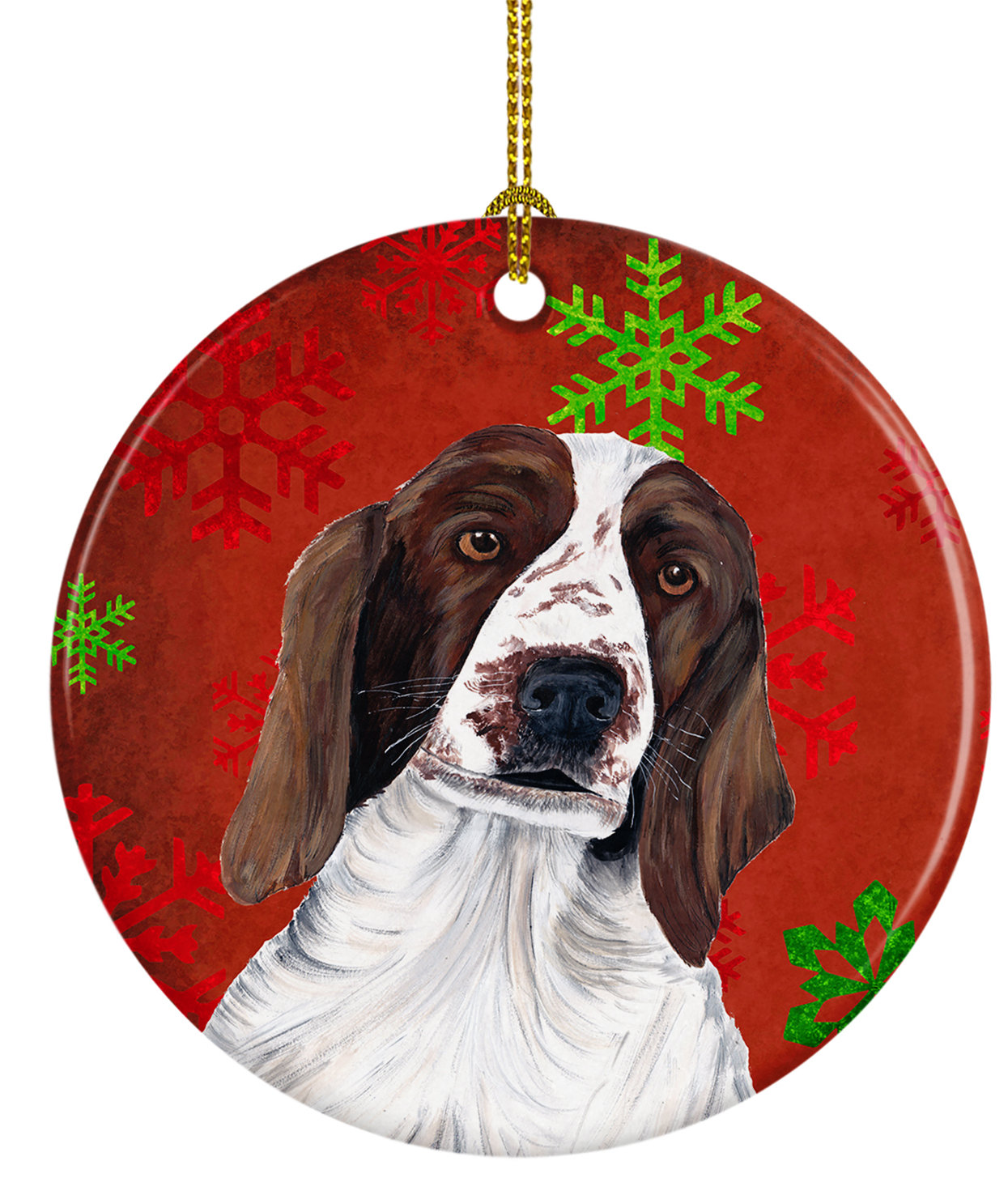 springer spaniel ornament