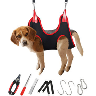dog grooming harness