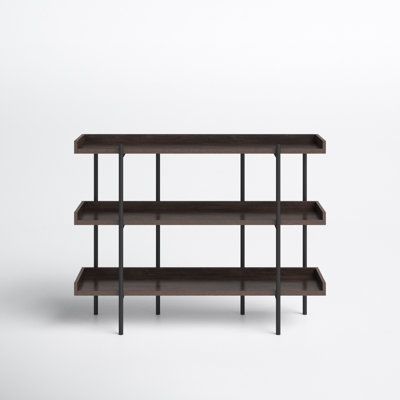 Rylan 36.25" H x 47.25" W Metal Etagere Bookcase by Joss and Main