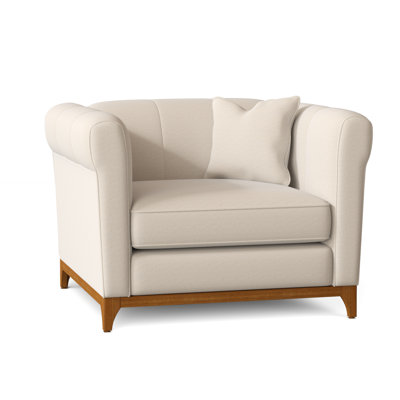 Steffens 43" Wide Armchair by Wade Logan