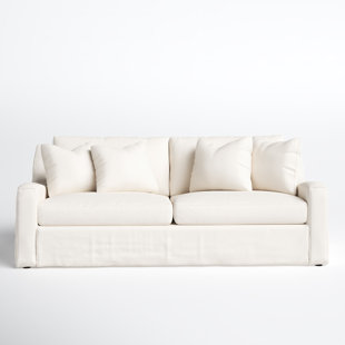 cotton filled sofa