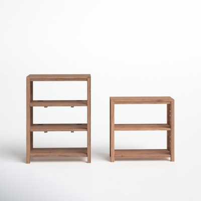 Solid Wood Standard Bookcase by Joss and Main