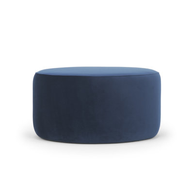 Mila 24" Wide Round Cocktail Ottoman by AllModern